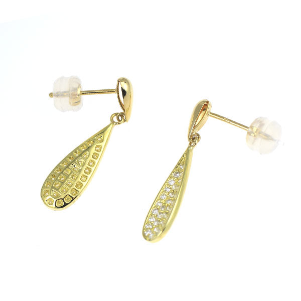 K18YG ダイヤモンド ピアス 0.30ct