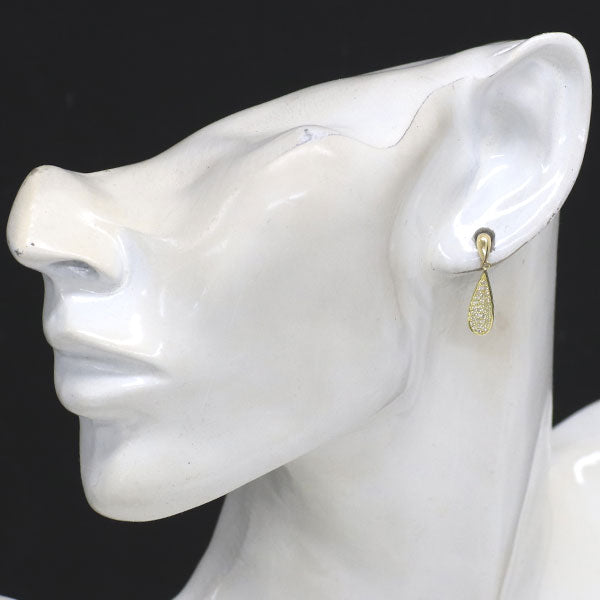 K18YG ダイヤモンド ピアス 0.30ct