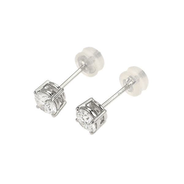 Pt900 ダイヤモンド スタッド ピアス 1.097ct