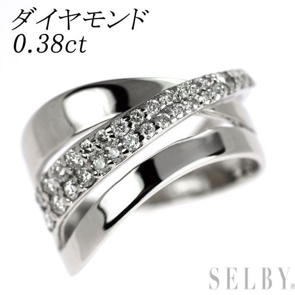 Pt900 ダイヤモンド リング 0.38ct