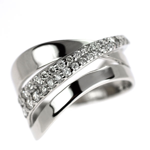 Pt900 ダイヤモンド リング 0.38ct