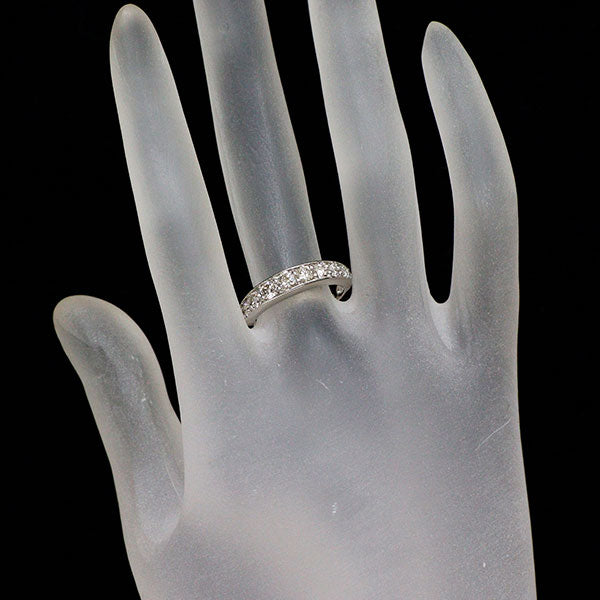 Pt900 ダイヤモンド リング 1.00ct  ハーフエタニティ