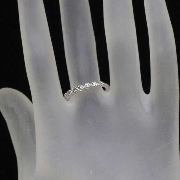 K18WG ダイヤモンド リング 0.20ct 形状記憶