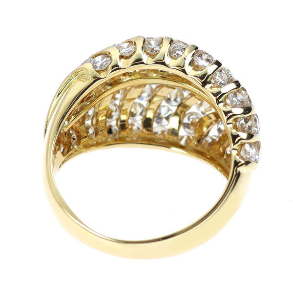 K18YG ダイヤモンド リング 2.94ct