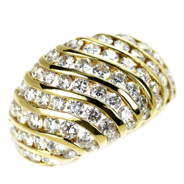 K18YG ダイヤモンド リング 2.94ct