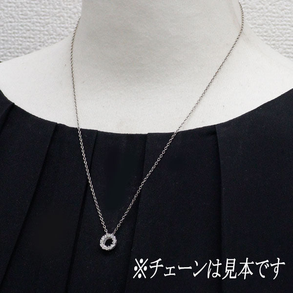 K18WG ダイヤモンド ペンダントトップ 0.20ct — セルビーオンラインストア