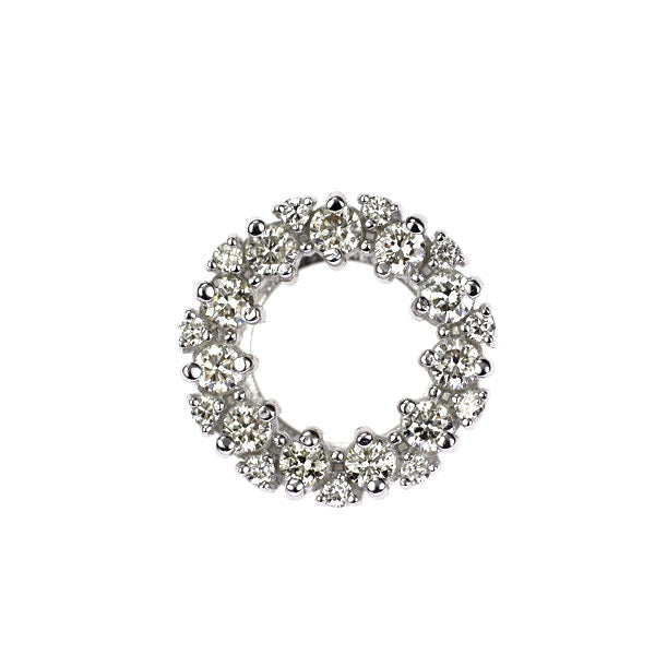 K18WG ダイヤモンド ペンダントトップ 0.20ct — セルビーオンラインストア