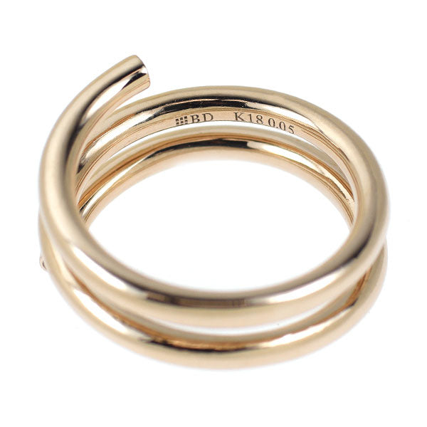 カシケイ K18BG ダイヤモンド リング 0.05ct