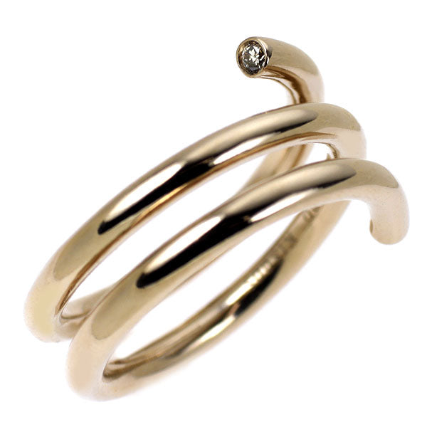 カシケイ K18BG ダイヤモンド リング 0.05ct