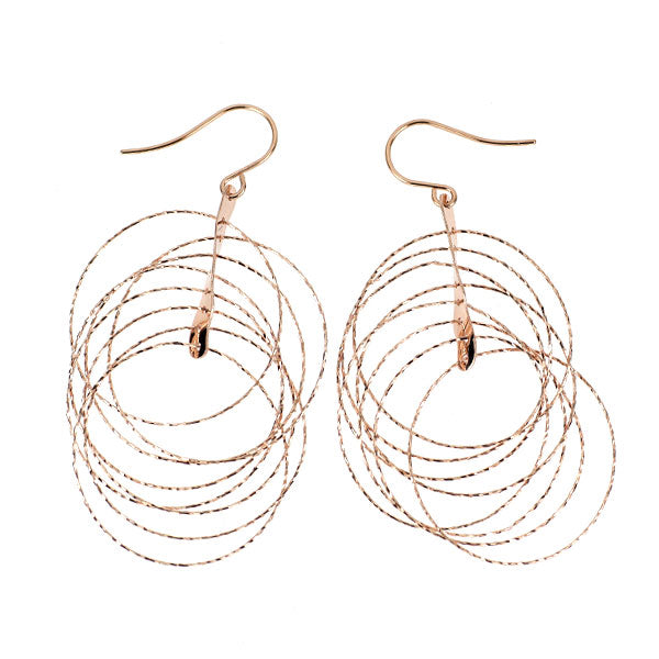 K18PG デザイン ピアス