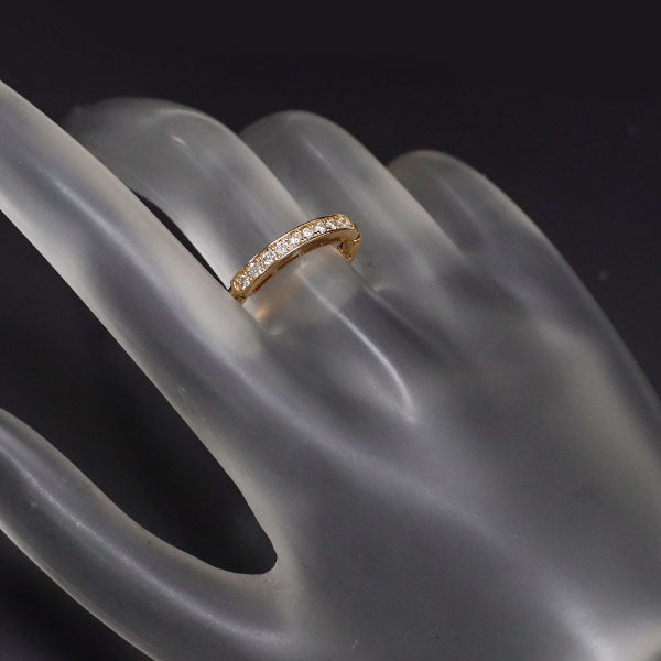 K18PG ダイヤモンド リング 0.15ct 伸縮式