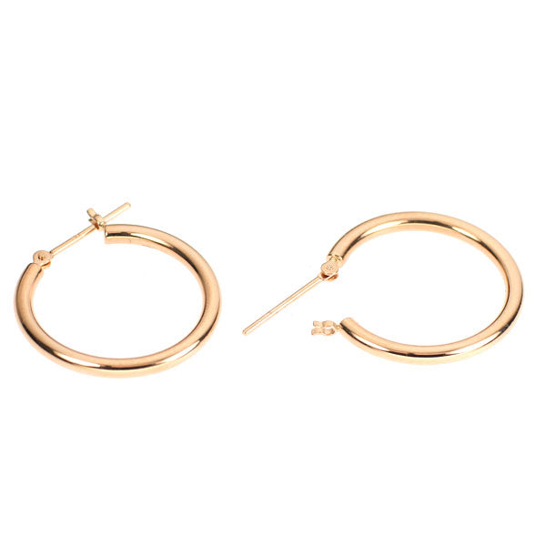 K18PG ピアス フープ