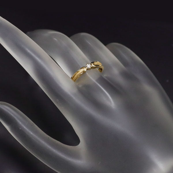 K18YG ダイヤモンド リング 0.05ct