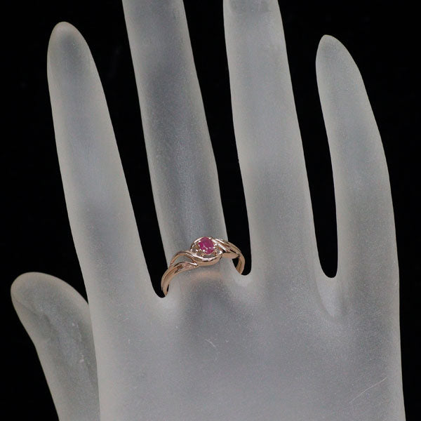 K10PG ルビー リング