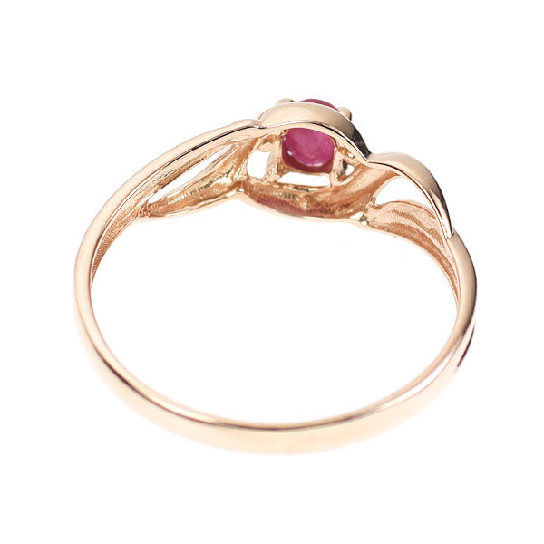 K10PG ルビー リング