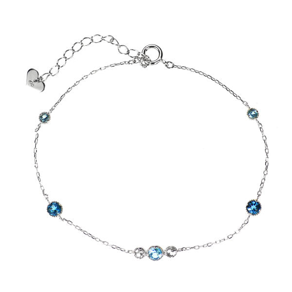 K10WG トパーズ ステーション ブレスレット — セルビーオンラインストア