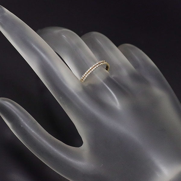 K10YG ダイヤモンド リング 0.10ct