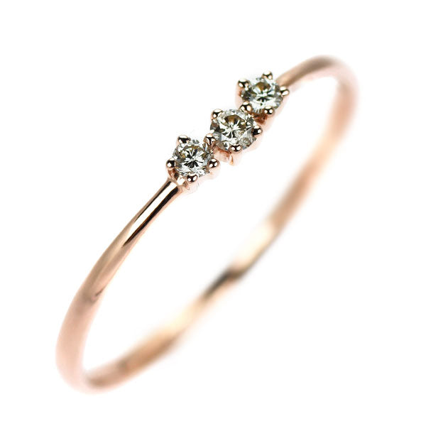 K10PG ダイヤモンド リング — セルビーオンラインストア