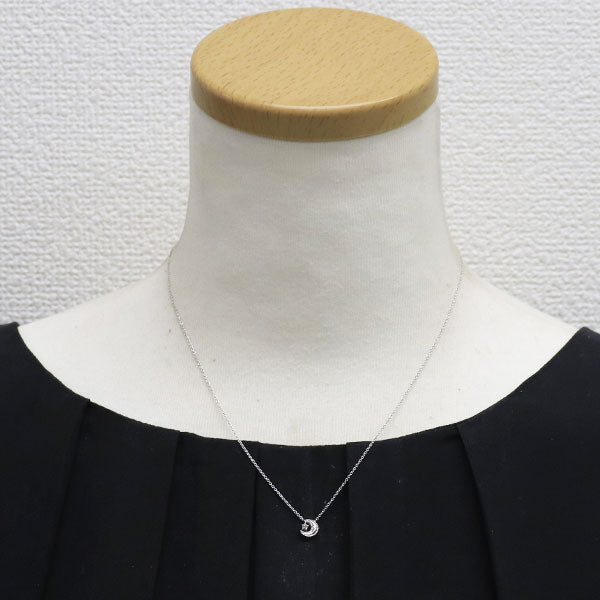 K10WG ダイヤモンド ペンダントネックレス 月 — セルビーオンラインストア
