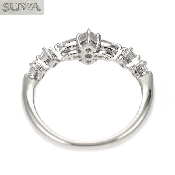 SUWA Pt950 ダイヤモンド リング 0.40ct