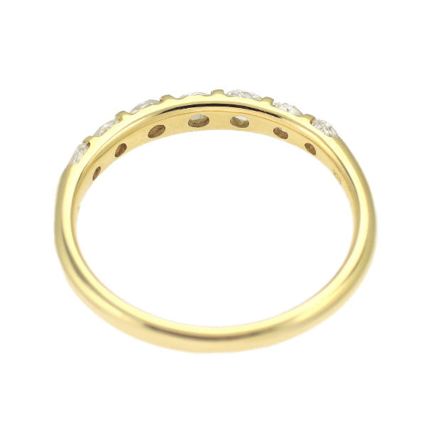 K18YG ローズカット ダイヤモンド リング 0.40ct