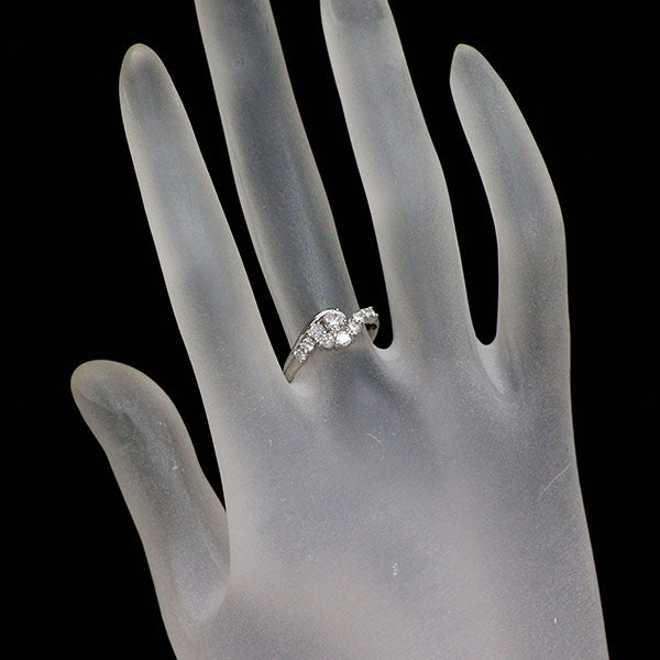 Pt900 ダイヤモンド リング 0.50ct