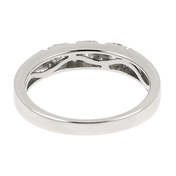 Pt1000 クリスカット/ラウンド ダイヤモンド リング 0.35ct