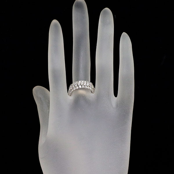 K18WG ダイヤモンド リング 1.20ct