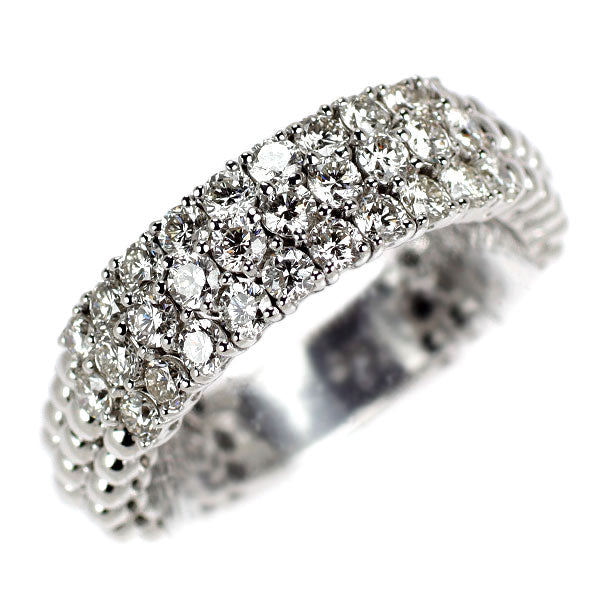 K18WG ダイヤモンド リング 1.20ct