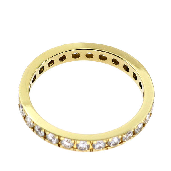 K18YG ダイヤモンド リング 1.04ct フルエタニティ
