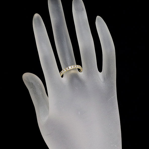 K18YG ダイヤモンド リング 1.04ct フルエタニティ