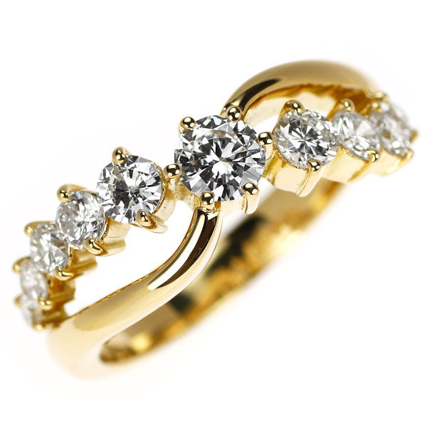 K18YG ダイヤモンド リング 1.17ct