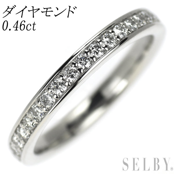 Pt900 ダイヤモンド リング 0.46ct フルエタニティ — セルビー