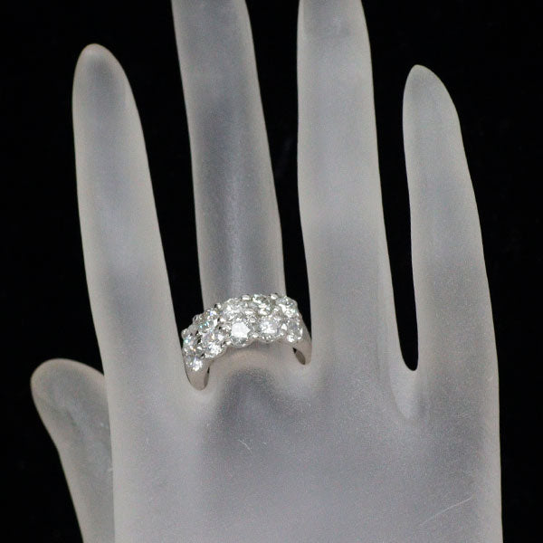 Pt900 ダイヤモンド リング 3.28ct