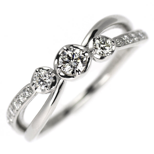 Pt900 ダイヤモンド リング 0.30ct
