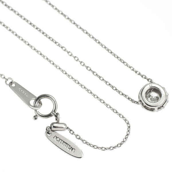 モニッケンダム Pt900/Pt850 ダイヤモンド ペンダントネックレス 0.314ct D0.12ct