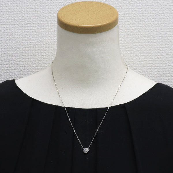 モニッケンダム Pt900/Pt850 ダイヤモンド ペンダントネックレス 0.314ct D0.12ct