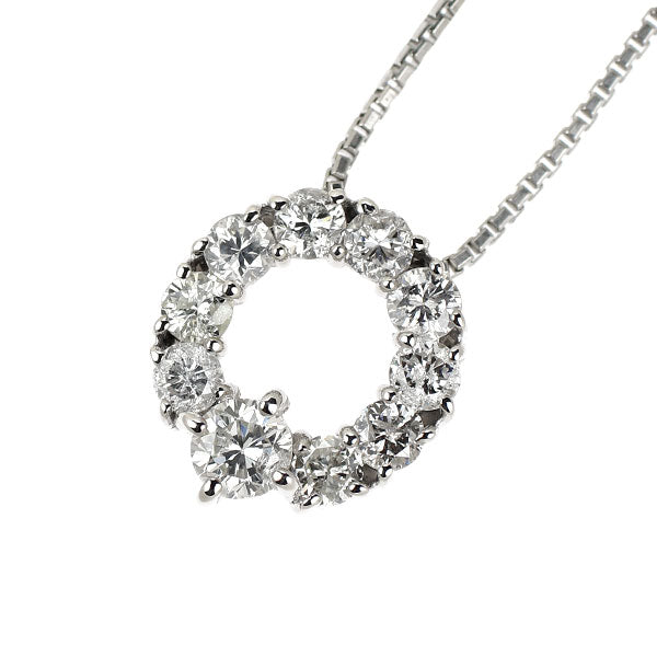 Pt900/ Pt850 ダイヤモンド ペンダントネックレス 1.00ct