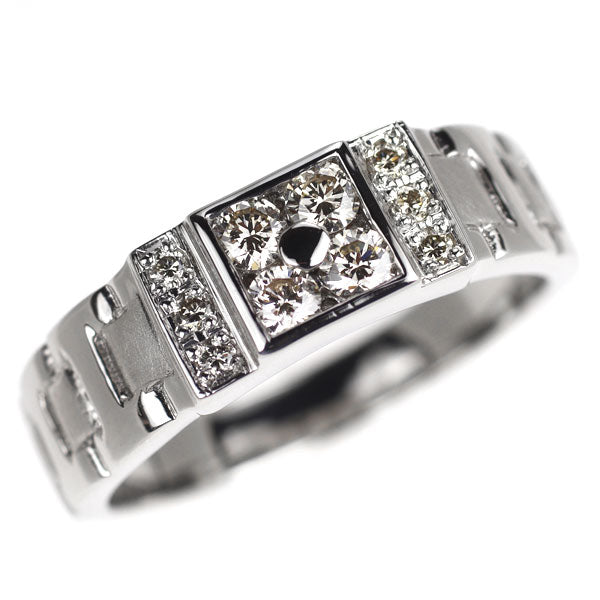 Pt950 ダイヤモンド リング 0.37ct