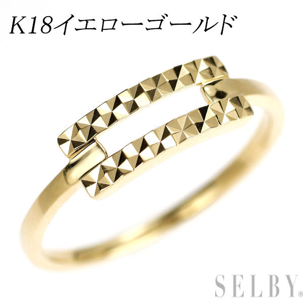 K18YG デザインリング