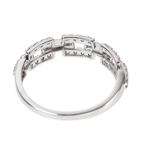 K18WG ダイヤモンド リング 0.50ct