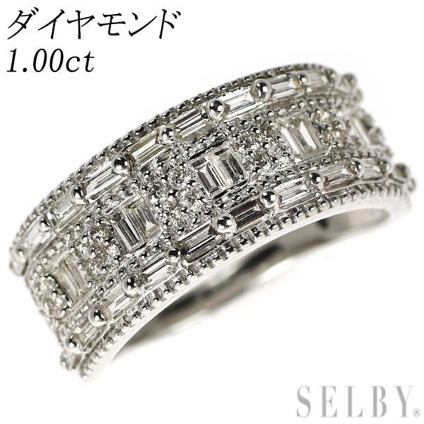 Pt900 ダイヤモンド リング 1.00ct