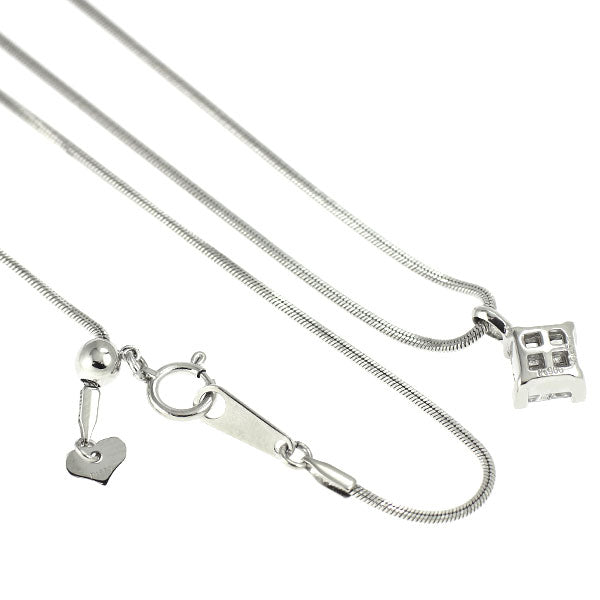 Pt900/ Pt850 ダイヤモンド ペンダントネックレス 0.51ct