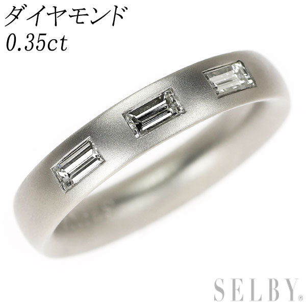 Pt950 ダイヤモンド リング 0.35ct