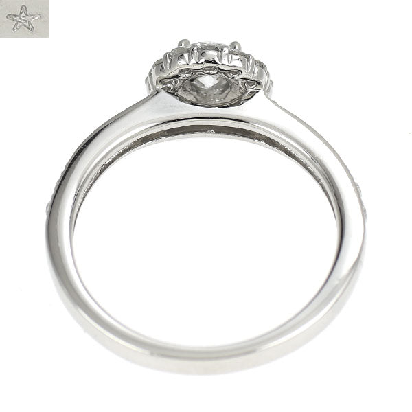 GINZA TANAKA Pt950 ダイヤモンド リング 0.232ct D0.27ct