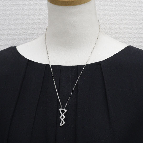 アンブローズ Pt900/Pt850 ダイヤモンド ペンダントネックレス 0.43ct