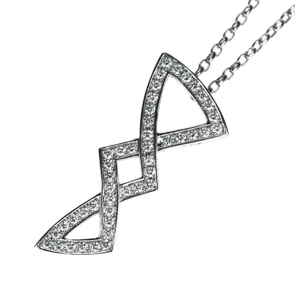 アンブローズ Pt900/Pt850 ダイヤモンド ペンダントネックレス 0.43ct