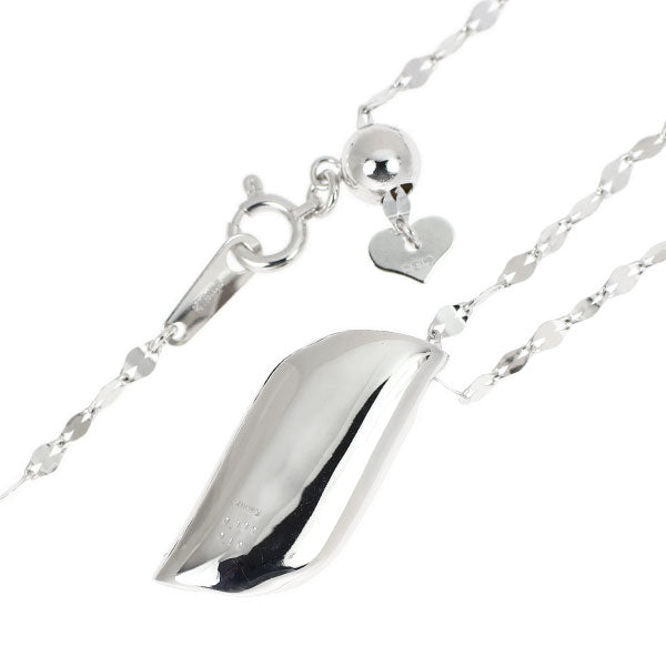 K18WG ダイヤモンド ペンダントネックレス 0.330ct D0.10ct