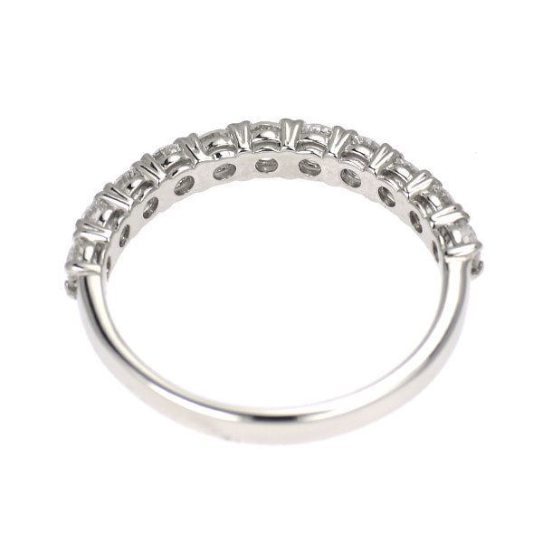 Pt950 ダイヤモンド リング 0.85ct ハーフエタニティ — セルビー