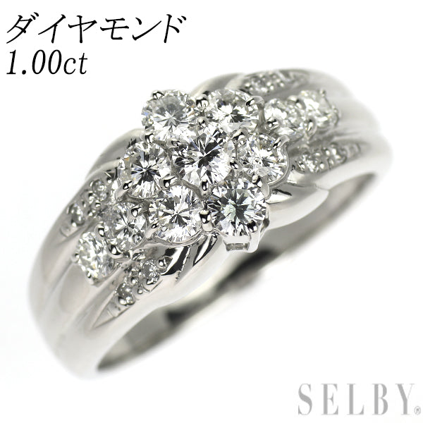 Pt900 ダイヤモンド リング 1.00ct